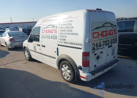 2010 Ford Transit Connect Xlt from USA, damaged, VIN NM0LS7DN5AT040643